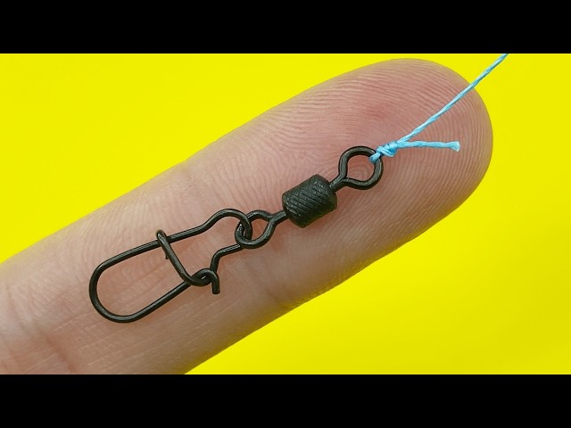 The Centauri Knot: A Simple and Secure Way to Tie a Swivel!