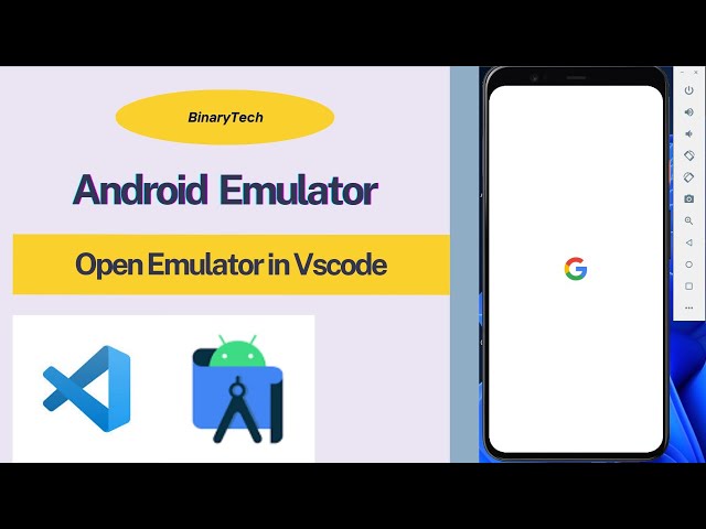 Open android emulator in VS code using extension