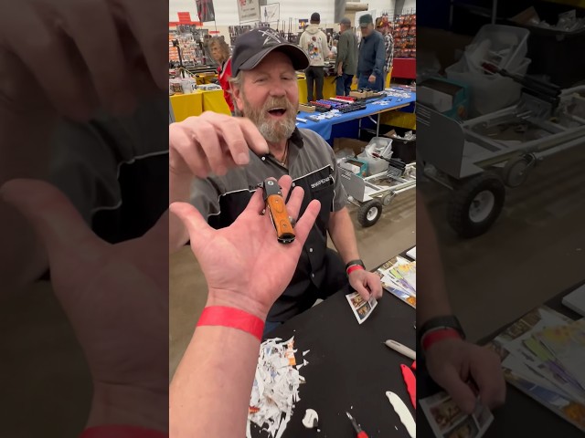 Knife Sharpening Challenge 30 seconds #knifesharpenerguy #knifesharpener #sharpener #edc