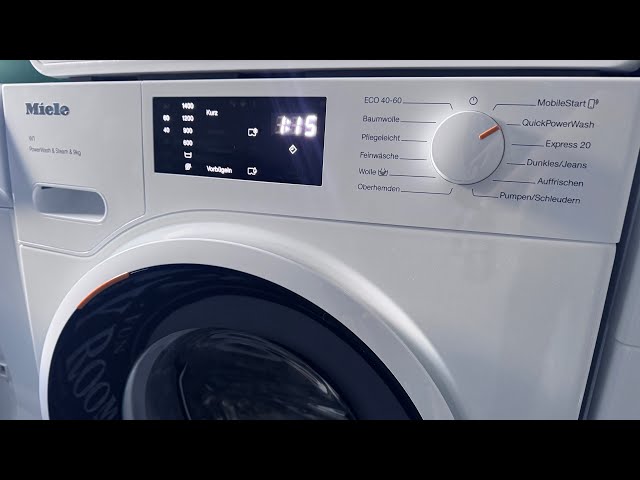 Miele W1 | QuickPowerWash 60° (w/o quick)
