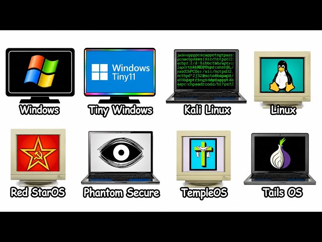 Every Strange Operating System Explained in 11 Minutes