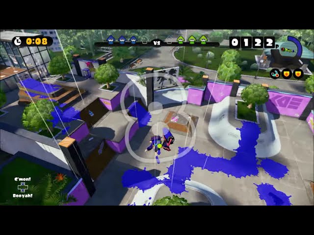Tutorial map in Multiplayer?! (Offline VSGame) (No sound) | Splatoon - Map Exploring 1