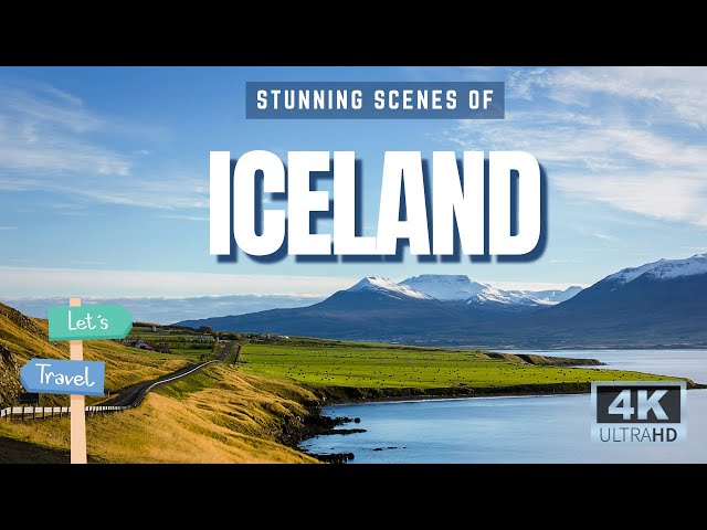 Discover Iceland's Stunning 4K Scenes | Travel Inspiration with Calming Music