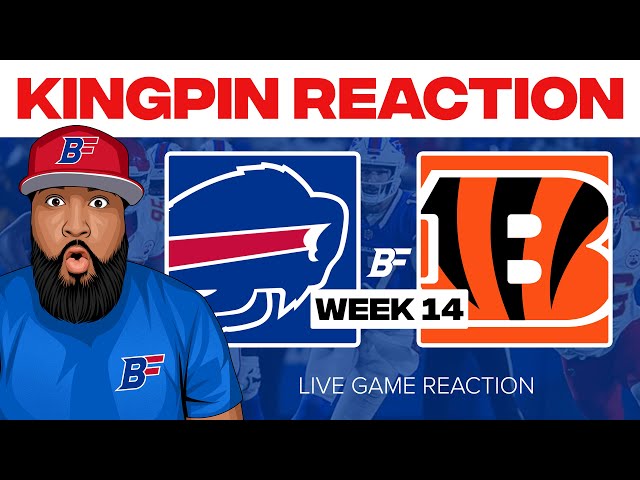 NFL WEEK 14 FAN REACTION - Buffalo Bills vs Bengals 🔥 LIVE PLAY BY PLAY