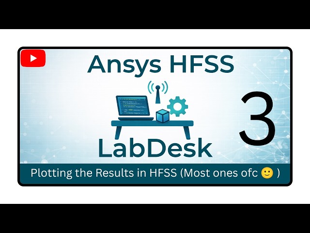 003 - Plotting Results (Most of the important ones ofc) in Ansys HFSS | Ansys HFSS