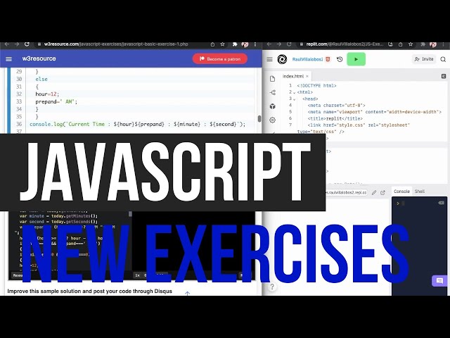 JS New Exercises