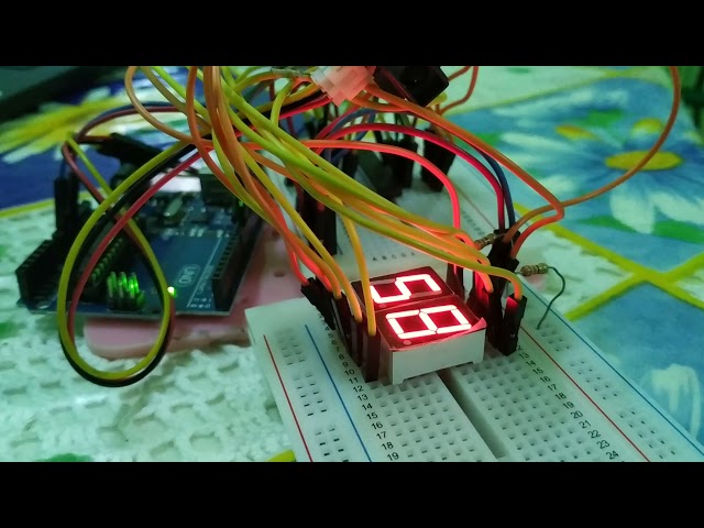 Seven Segment Counter - AVR Assembly