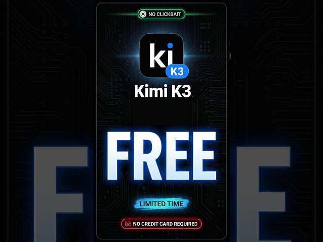 The easiest way to use Kimi K3 for FREE #tutorial #ai #techindia