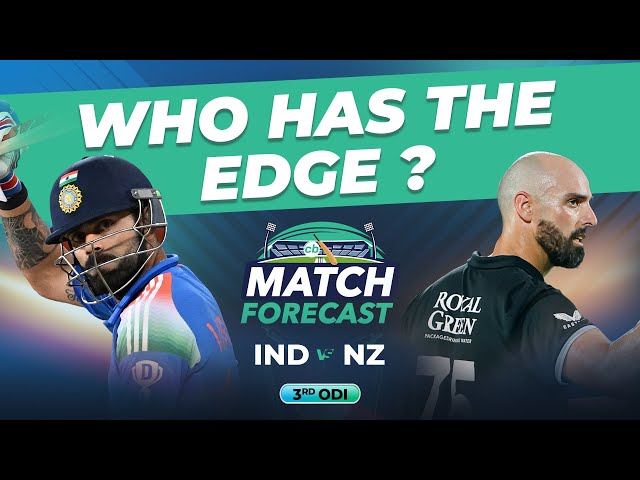 Match Forecast: India vs New Zealand, 3rd ODI