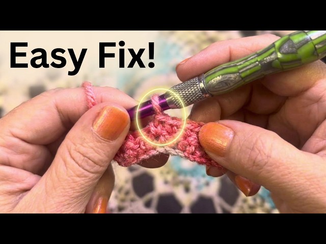 Knit and Crochet tip and trick after thoughts and oops fixes #knitting #crochet