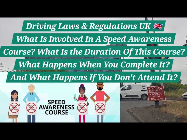 What Is Involved In A Speed Awareness Course? | What Happens If You Don't Attend It? | Over Speeding