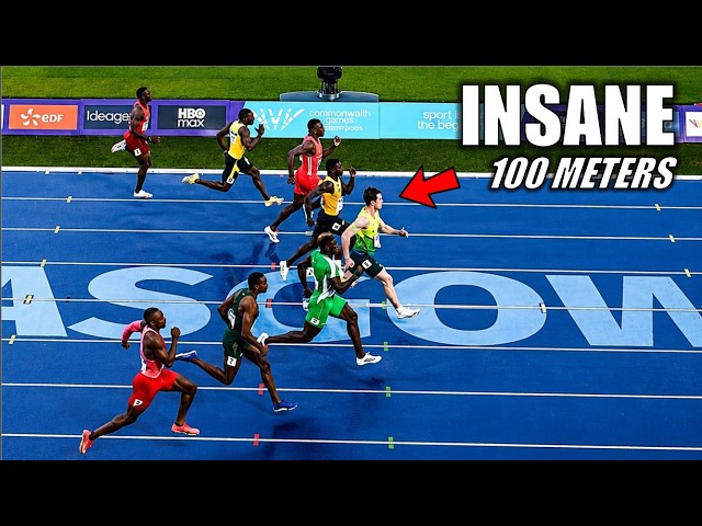 The New FASTEST WHITE Athlete Of All Time Just Went Crazy In The 100 Meters! || 2026 Commonwealth