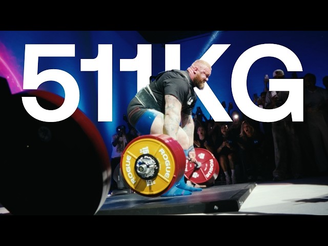 Thor Björnsson Attempts World Record 511kg Deadlift