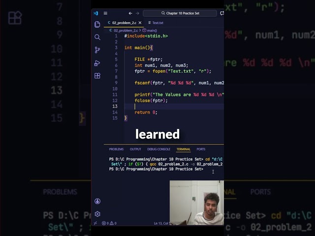 DAY 13 of 100 days Coding Challenge #shorts