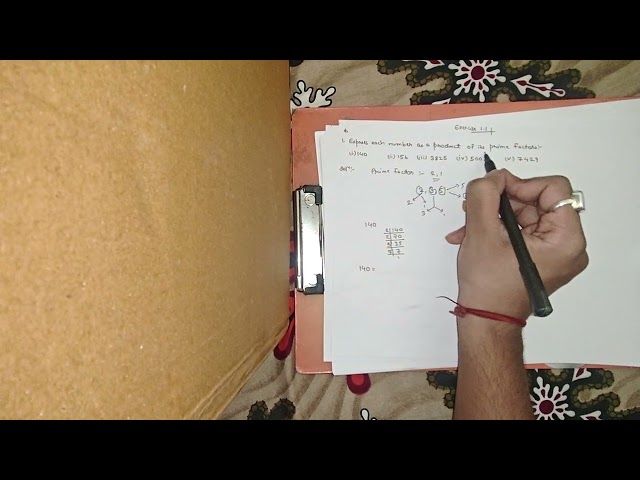 Exercise 1.1 question no:-1 Class 10 Maths Cbse 