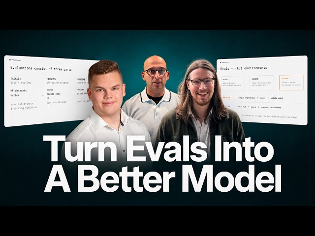 How To Turn Evals Into A Better Model