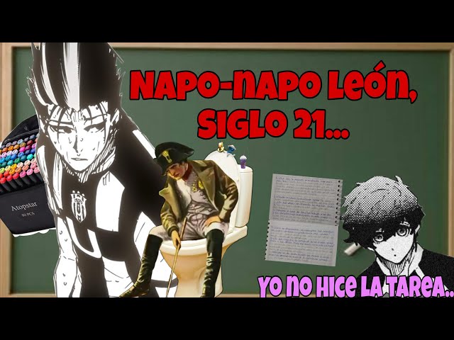 NAPO NAPO LEON, PARODIA DE BLUE LOCK COMPLETA | UBERS vs BASTARD | NotReallyACover 