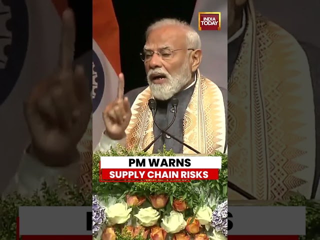 PM Modi Warns Of Global Supply Chain Risks Amid Energy Crisis #pmmodi #netherlands #thehague