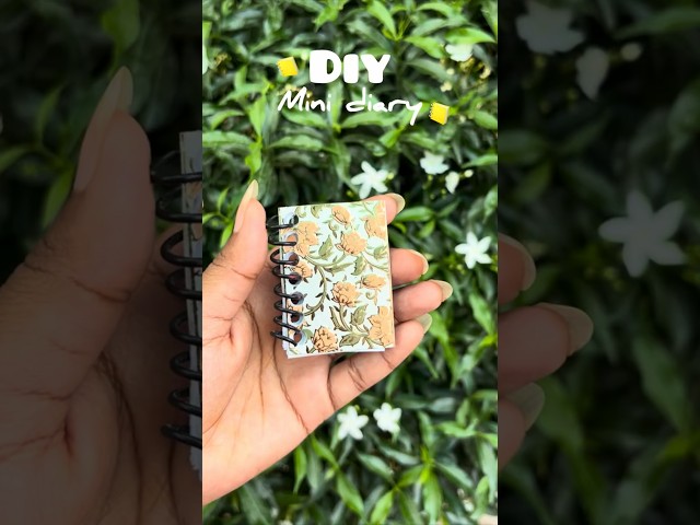 Diy mini diary💌😍#shorts #viralvideo #handmade #diy #craft #trending #weddingcards #diary