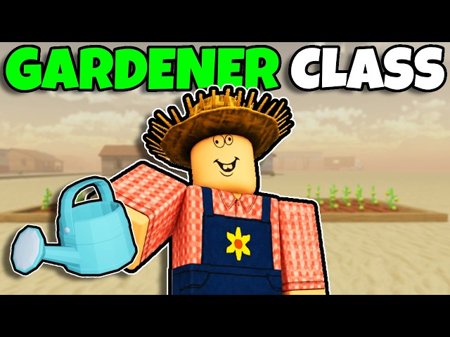 Roblox Bake or Die's NEW GARDENER CLASS is INSANE!