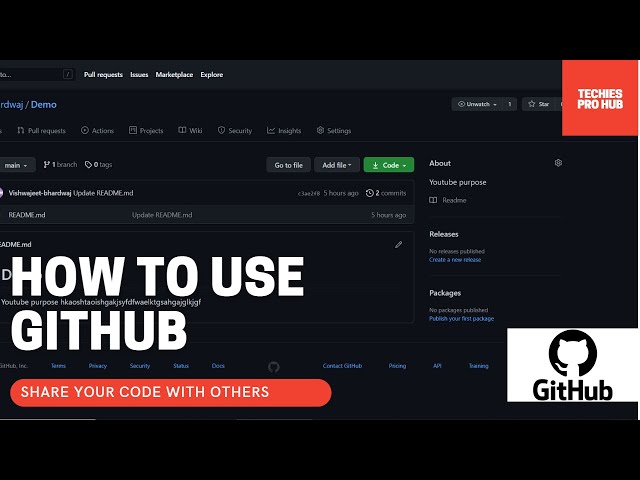 How to use Github and share your code with others!!!!!!!!!Simplest way!!!!Must watch!!!!!!!