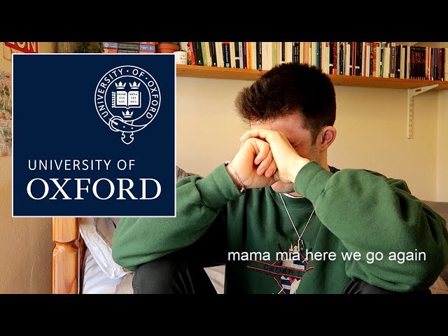 oxford university rejected my masters application... (sorry this video is sad)