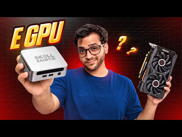 Mini PC with a E-GPU Way Better Than a Laptop or Gaming PC!