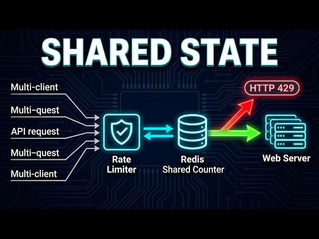 How Does a Distributed Rate Limiter Actually Work? | System Design