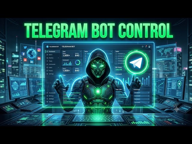 Telegram Bot Control | Full Tutorial (2026)