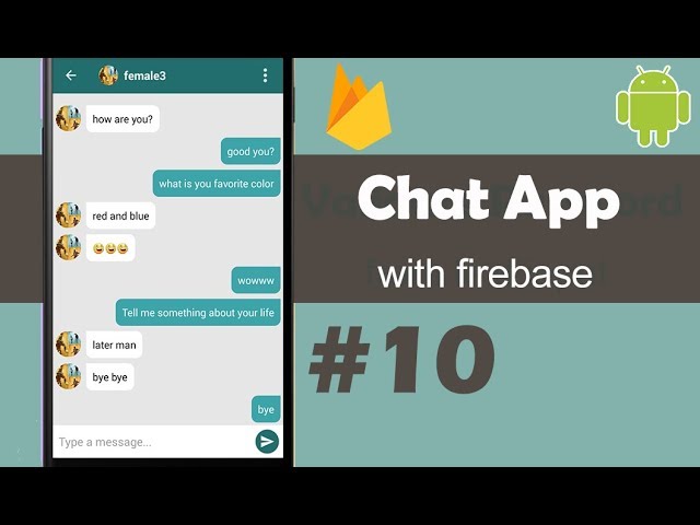 Chat App with Firebase Part 10 - User Profile - Android Studio Tutorial