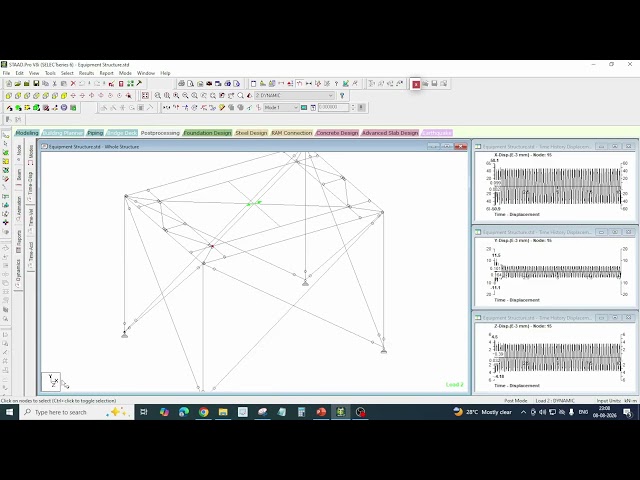 Frequency Check for Dynamic Analysis