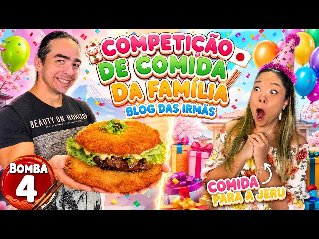 SISTERS' BLOG FOOD COMPETITION! COOKING BOMB COOKING