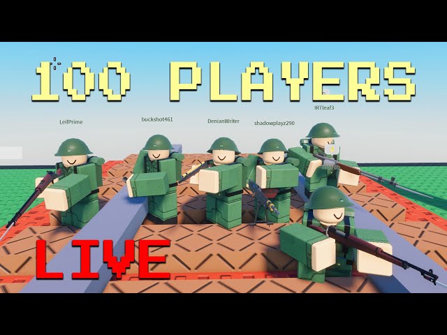 🔴 100 PLAYERS!! WE CAN DO IT!!