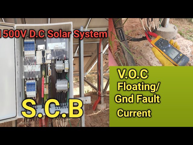 S.C.B Full Details: DC Fault, VOC, Current, Floating, and Ground Fault #omegaelectrical