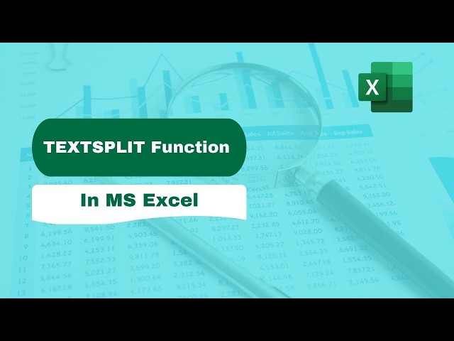 Text Split In MS Excel #excel #education