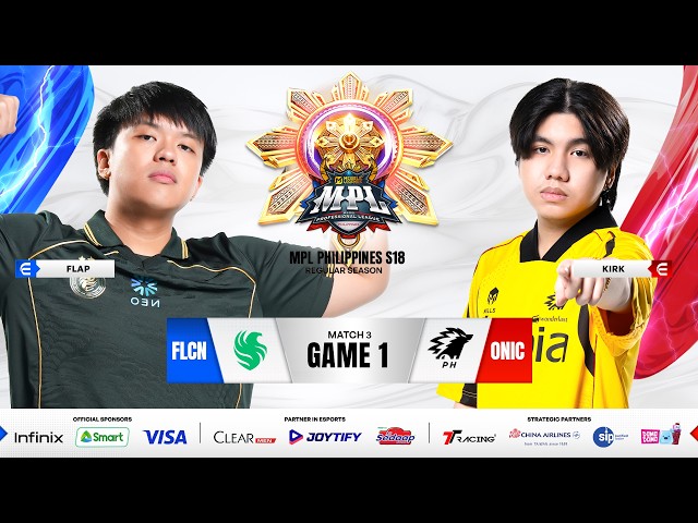 MPL PH S18 - W6D2 - FLCN VS ONIC GAME 1