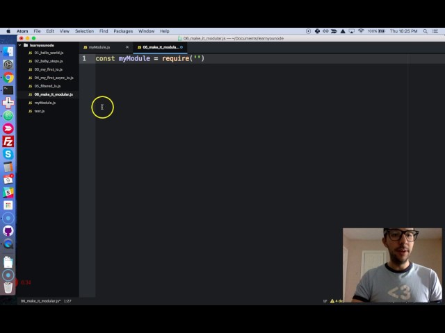 NodeJS with Free Code Camp  - Make It Modular - Video 6
