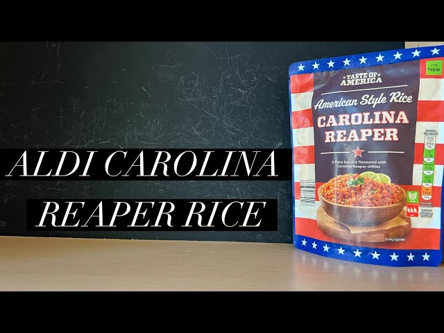 Reseña del arroz con Carolina Reaper de Aldi