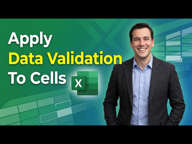 How To Apply Data Validation To Cells In Microsoft Excel [2026 Guide]