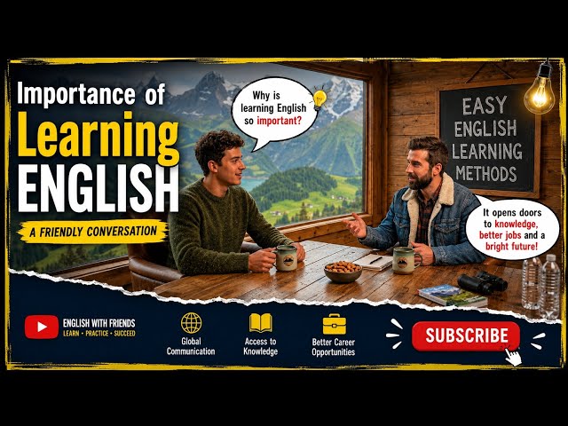 A dialogue About importance of learning English #longvideo 