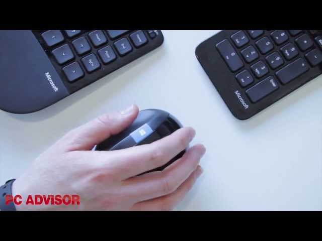 Microsoft Sculpt Ergonomic Desktop review - weird-shaped keyboard and mouse - PC Advisor