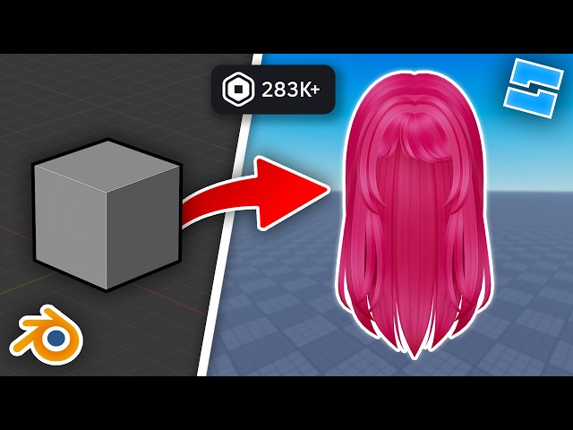 How To Make Roblox UGC Hair [Blender Step-By-Step Tutorial]