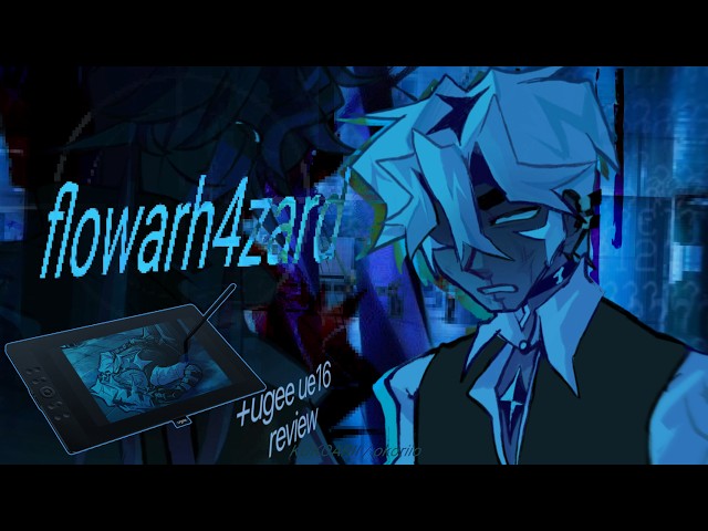 Flowarh4zard | Animation meme + UGEE ue16 review [+speedpaint process] ₊˚༺