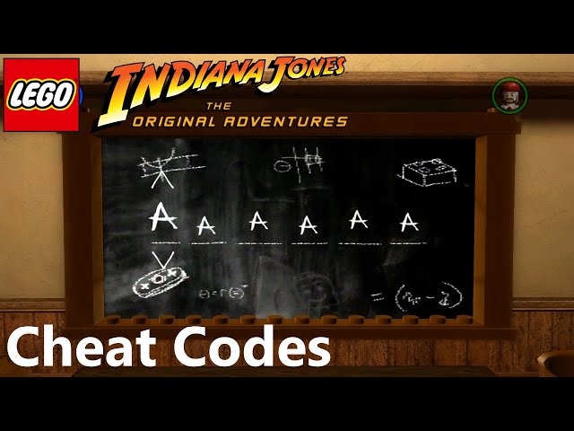 LEGO Indiana Jones: The Original Adventures Walkthrough Gameplay No Commentary - All Cheat Codes