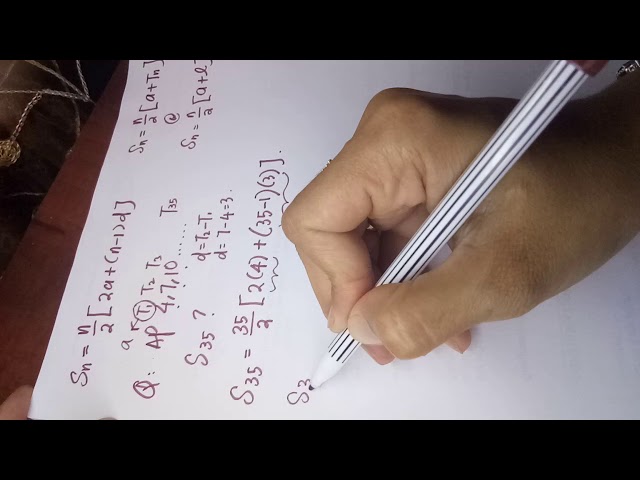 addmaths F4 the formula of the sum of the first n terms of the arithmetics progression by T. JAZZ