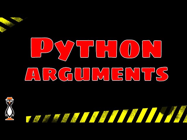 Using Arguments in Python and Argparse