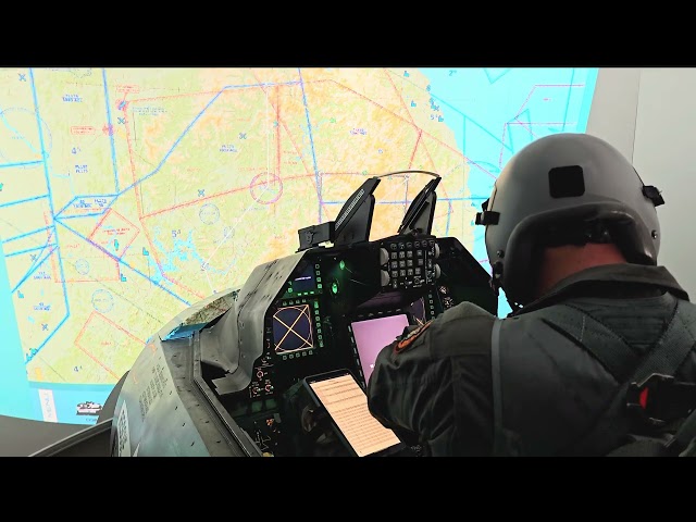 F16 Simulator testing video setting