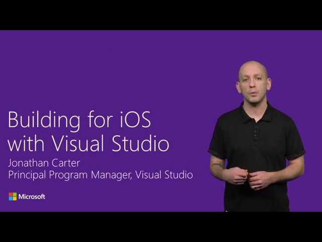 Building apps for iOS with Visual Studio