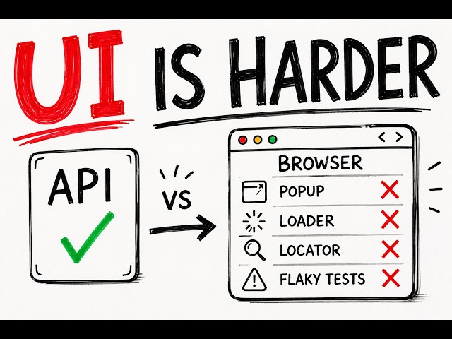 Why UI Testing Is Actually Harder Than API Testing