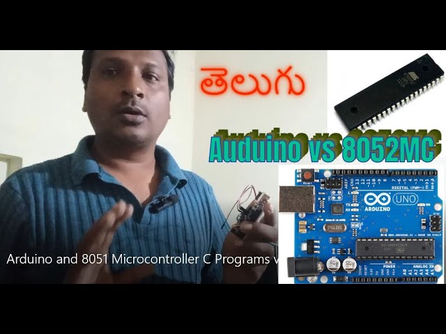 Arduino and 8051 Microcontroller C Programs video | Arduino vs 8052 Microcontrollers | LED Blink C